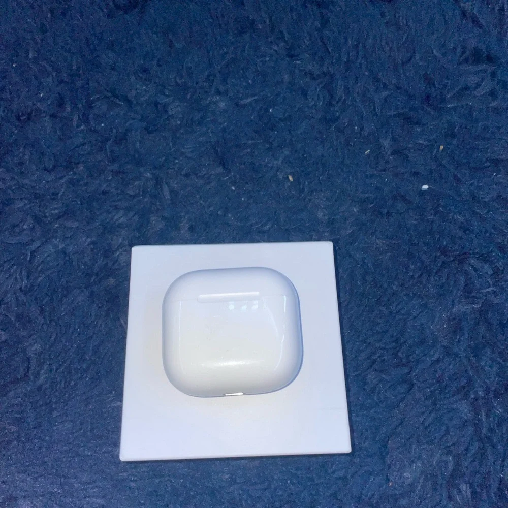 Wireless White Earbuds with Charging Case